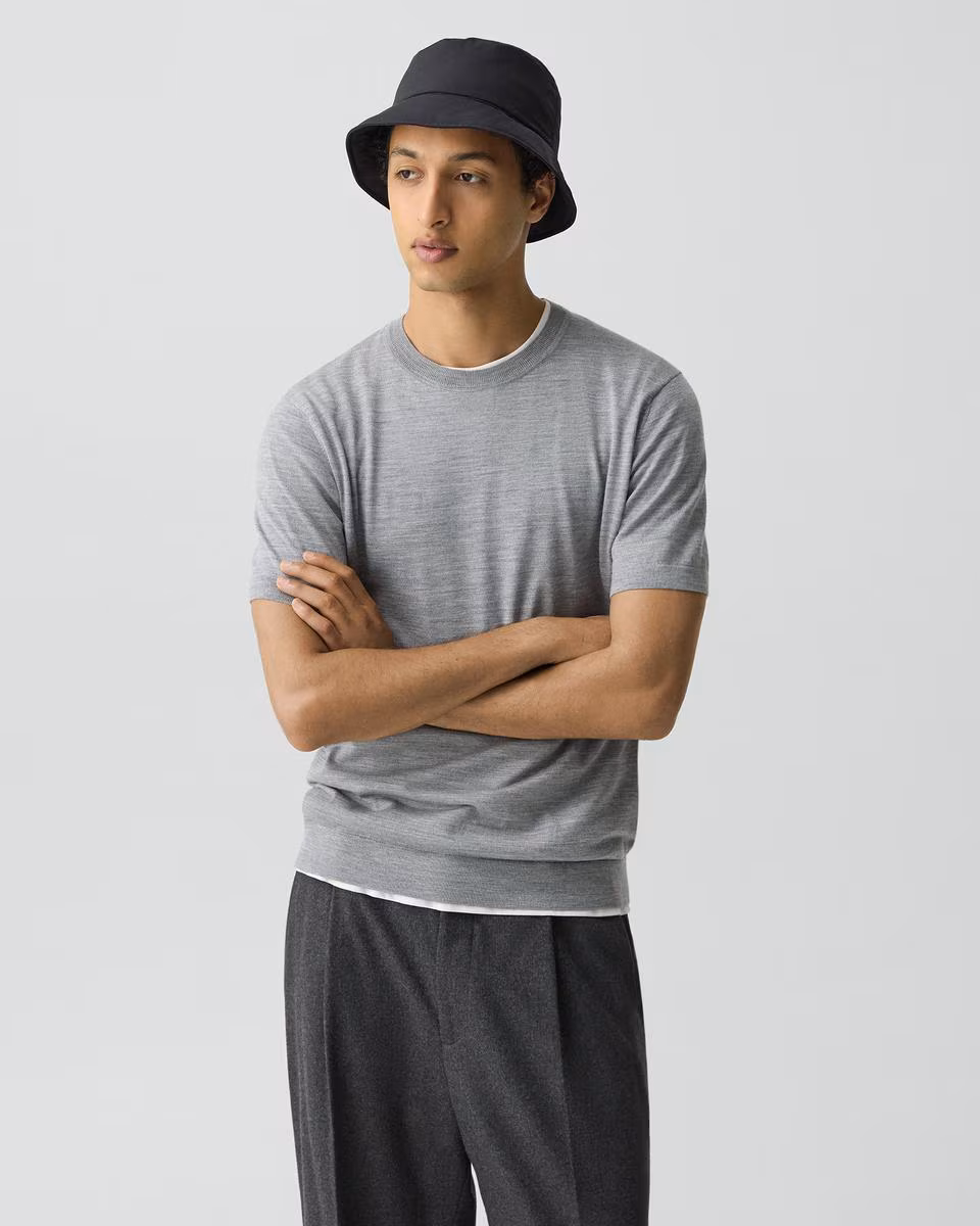 Soris Tee in Regal Wool