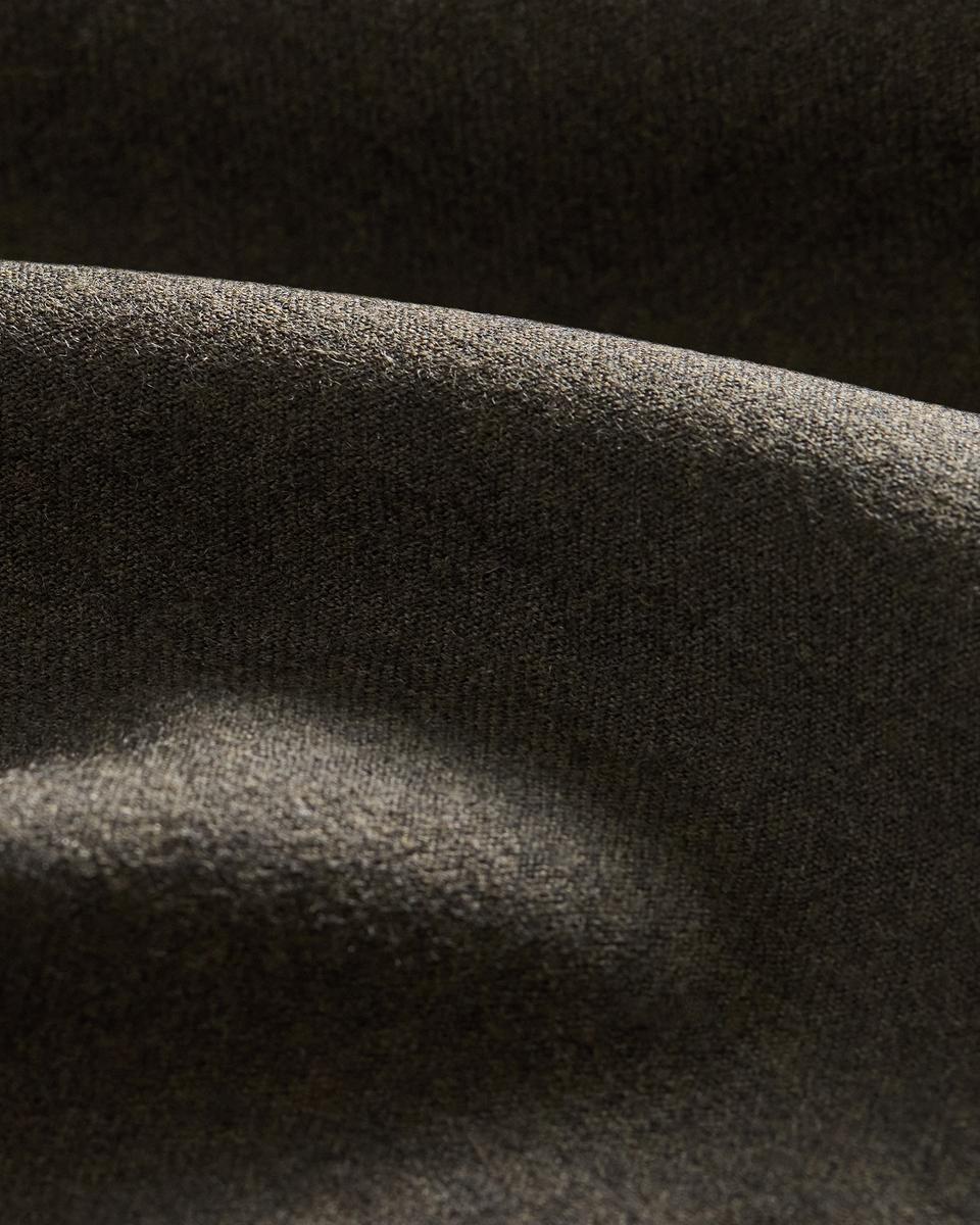 Double Pleat Pant, 29’’ in Sleek Flannel