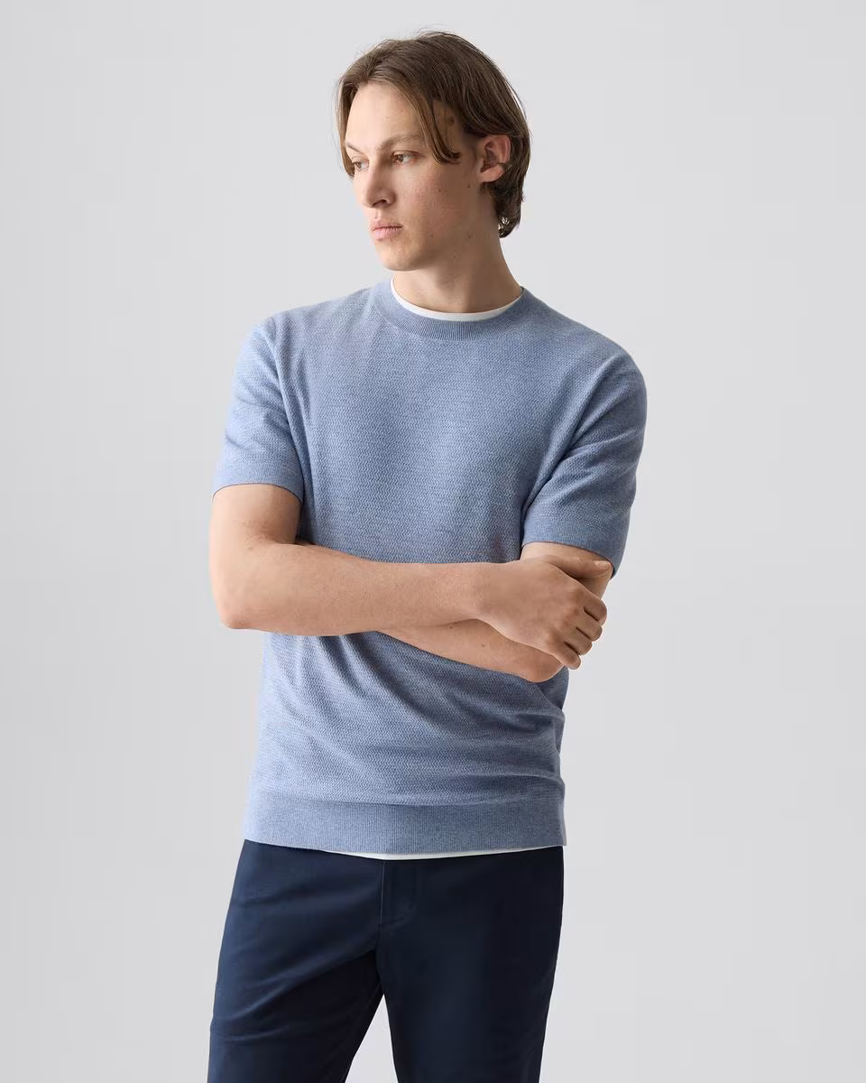 Soris Tee in Light Bilen