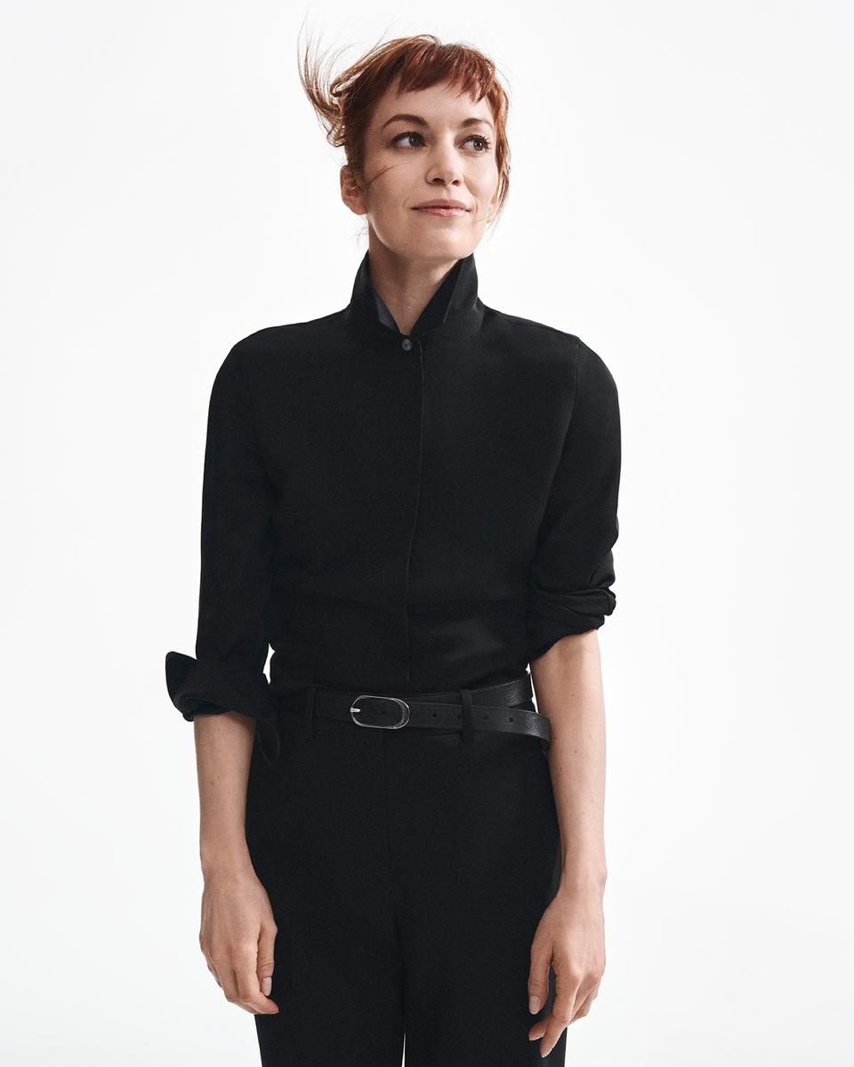 Classic Oblong Belt in Leather