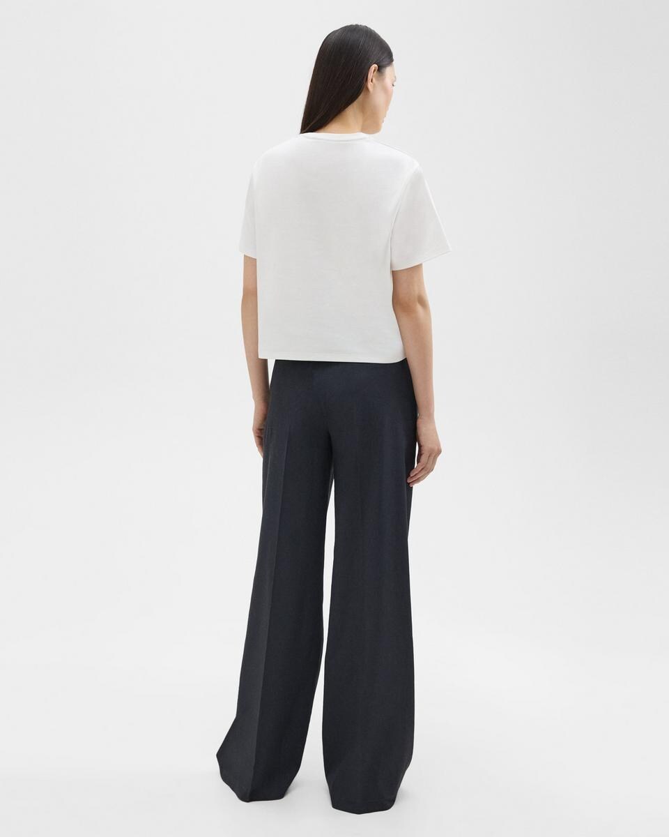 High-Waist Wide-Leg Pant in Good Linen