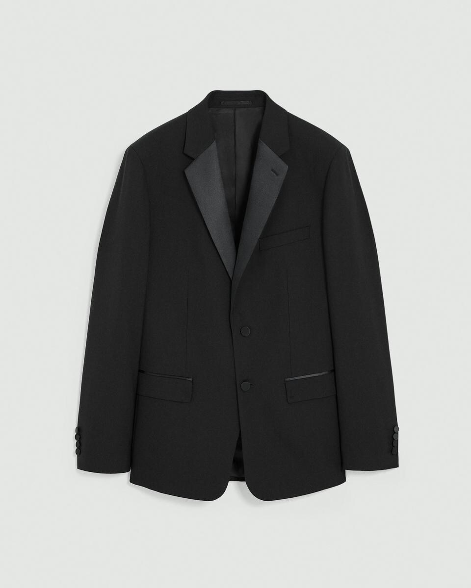 Chambers Tuxedo Blazer in Stretch Wool