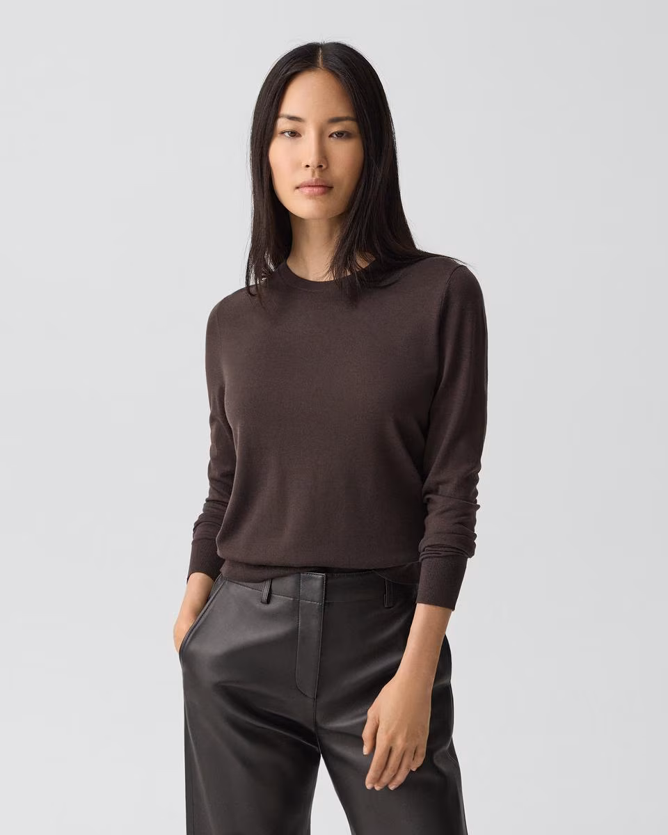 Crewneck Sweater in Regal Wool