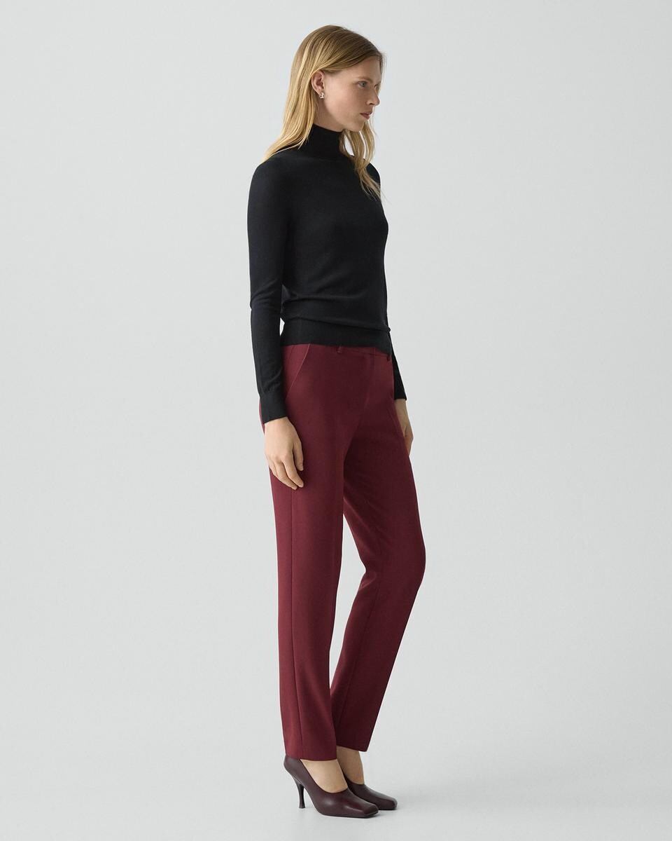 Treeca Full Length Pant in Admiral Crepe