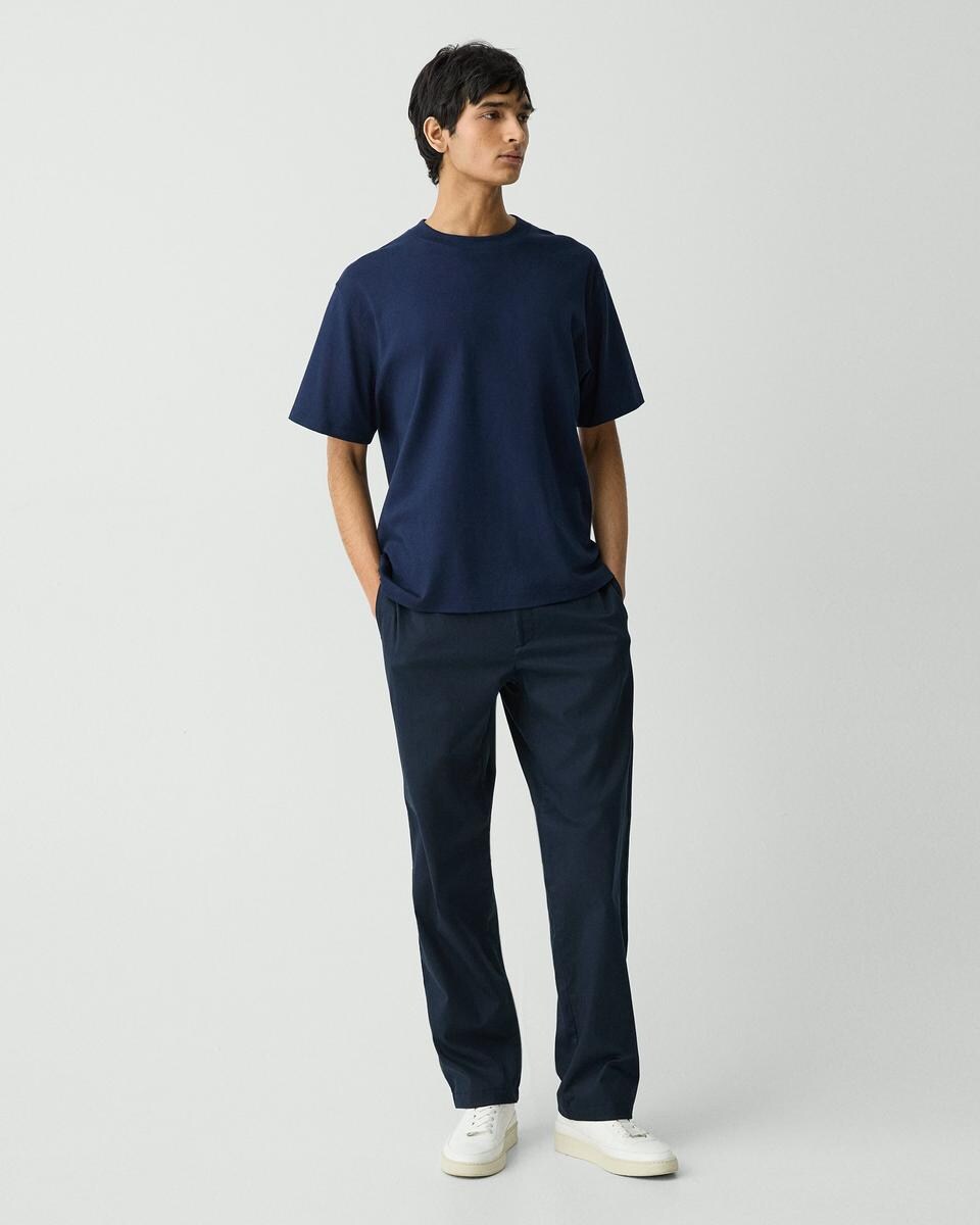 Relaxed Tee in Cotton Jersey