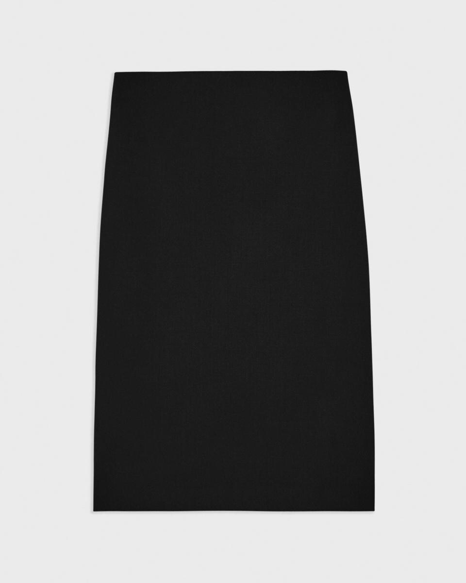 Pencil Skirt in Stretch Wool