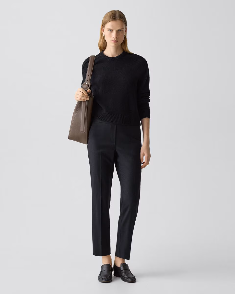 Treeca Pull-On Pant in Sleek Flannel