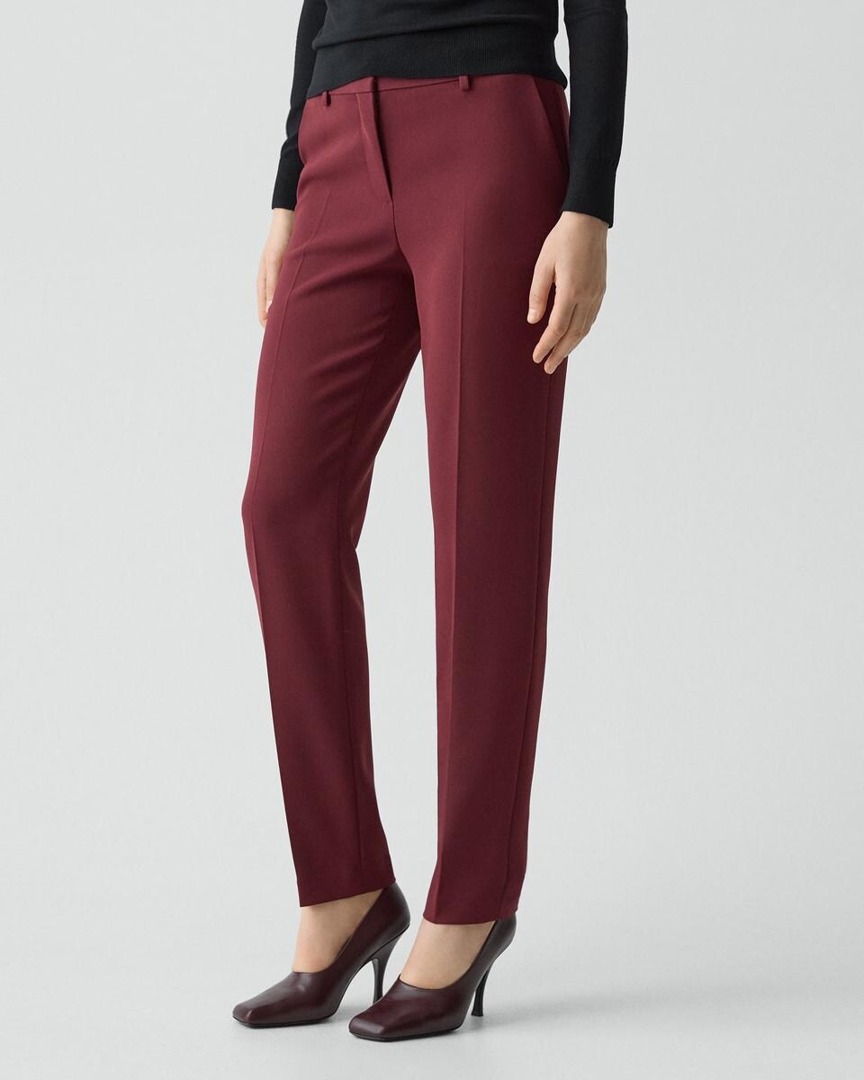 Treeca Full Length Pant in Admiral Crepe