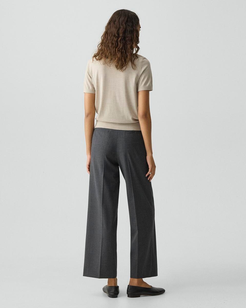 Classic Straight Pant in Good Wool