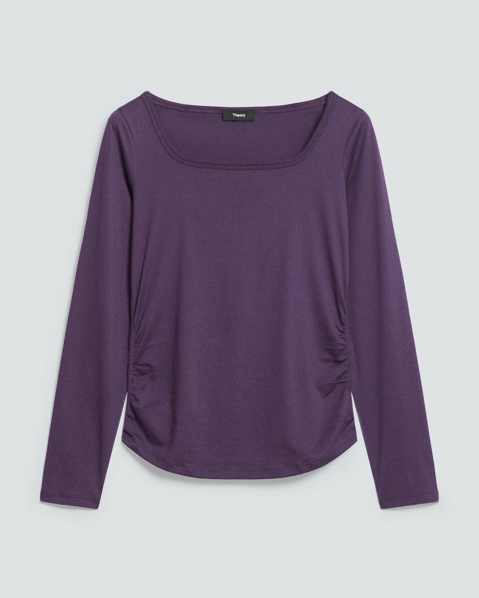 Square Neck Tee in Certified Organic Cotton