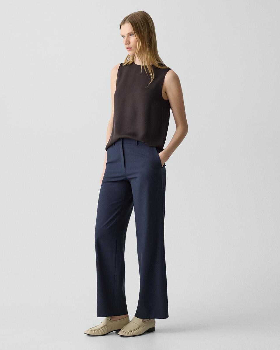 Classic Straight Pant in Good Wool