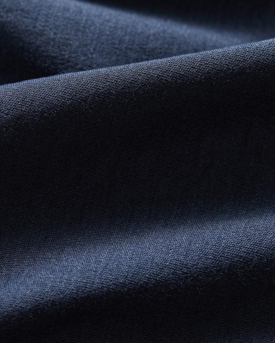 Relaxed Long-Sleeve Polo Shirt in Cotton Jersey