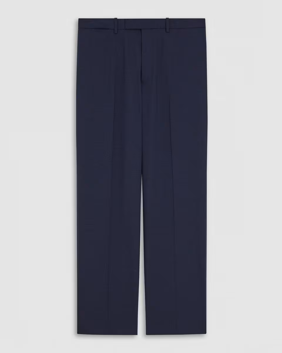 Straight-Leg Pant in Stretch Wool