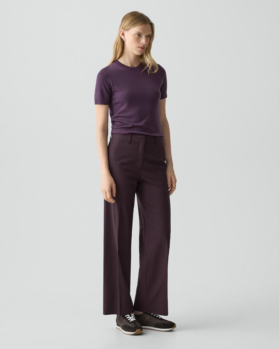 Classic Straight Pant in Good Wool