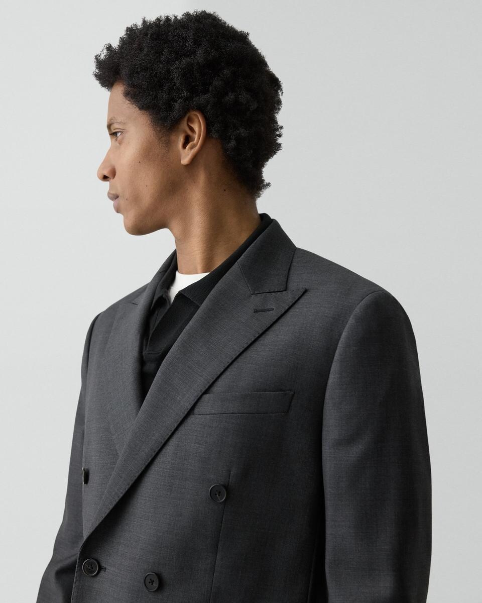Standard Double-Breasted Blazer in Sartorial Wool