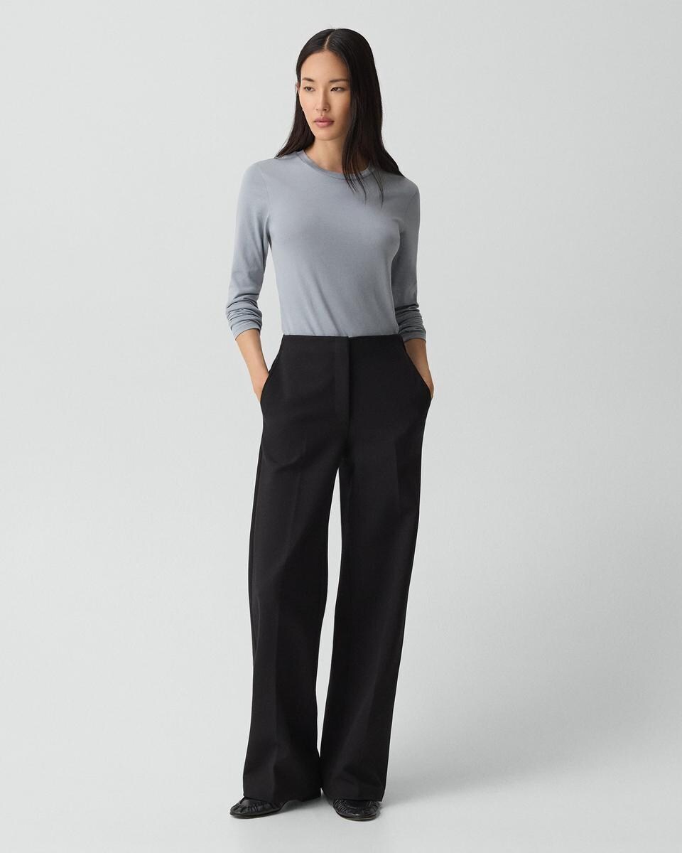 Tiny Long-Sleeve Tee in Organic Cotton