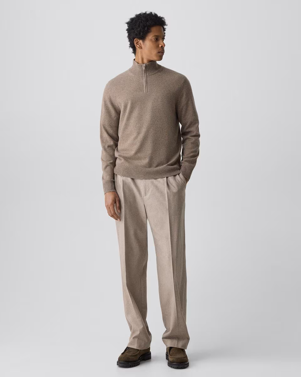 Hilles Quarter-Zip Sweater in Cashmere