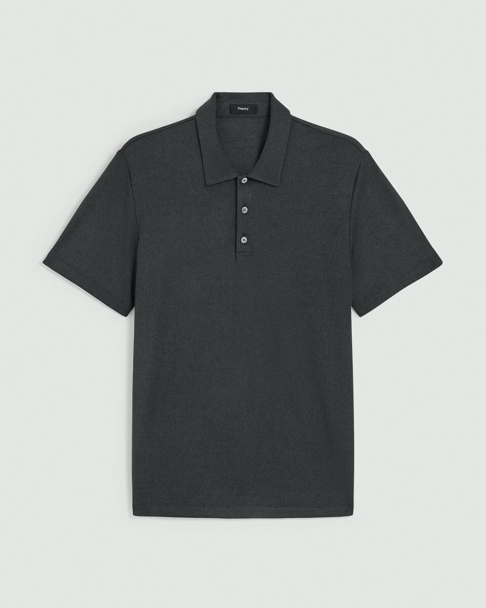 Bron Polo Shirt in Anemone Modal Jersey