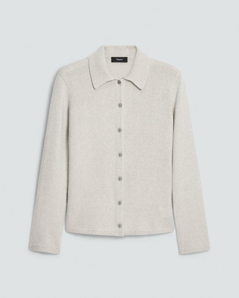 Relaxed Shirt in Recycled Cashmere