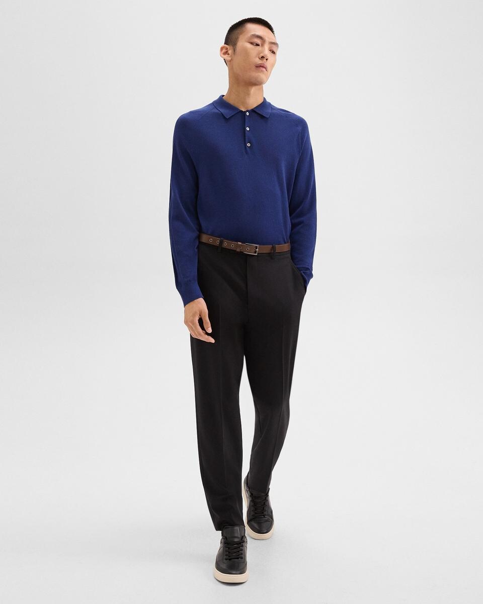 Relaxed Pant in Wool Gabardine