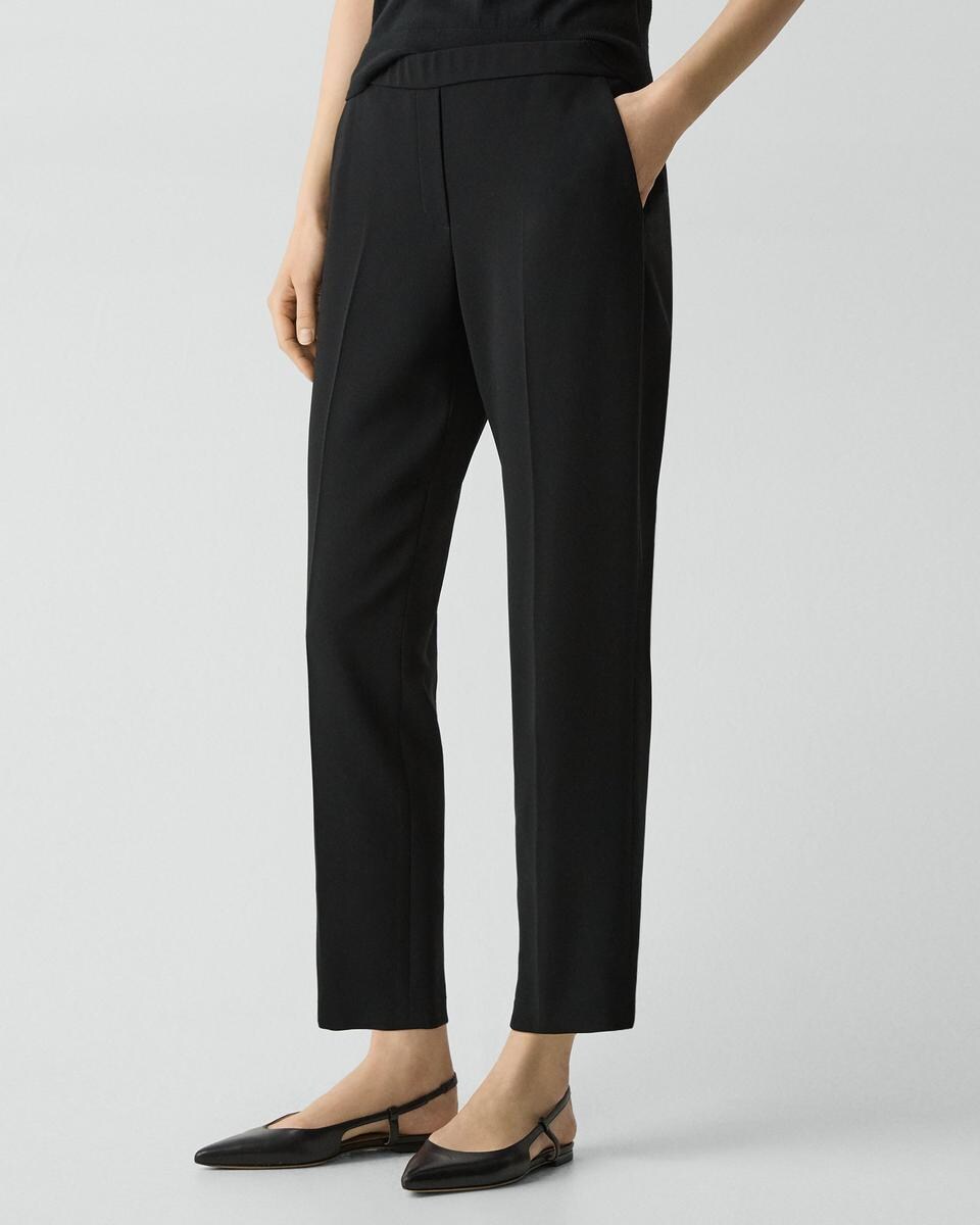 Treeca Pull-On Pant in Admiral Crepe