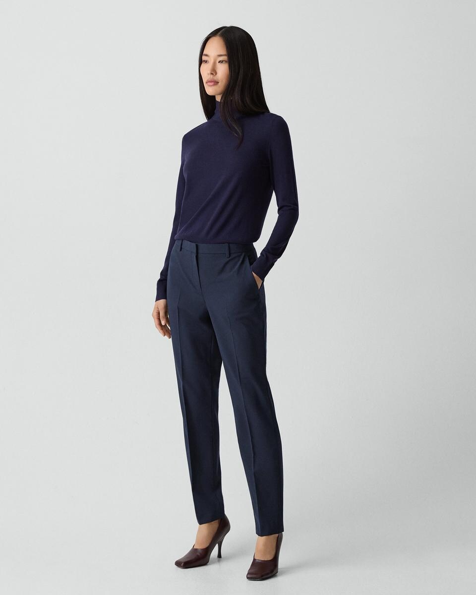Treeca Full Length Pant in Good Wool