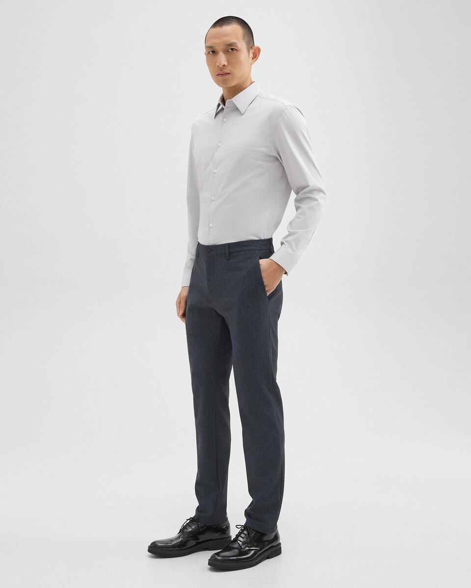 Zaine Pant in Herringbone Precision Ponte