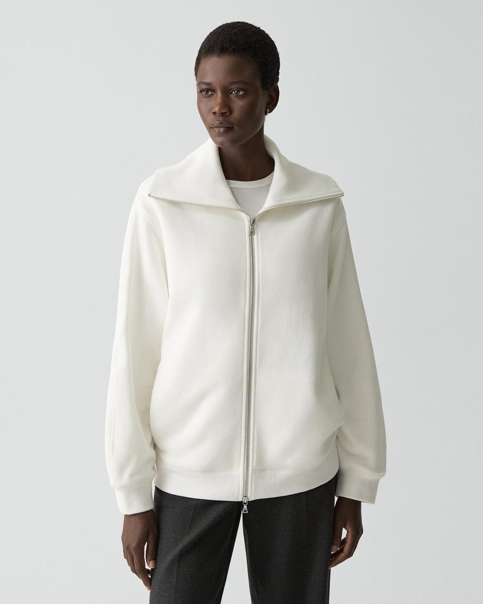 Zip Jacket in Lounge Terry