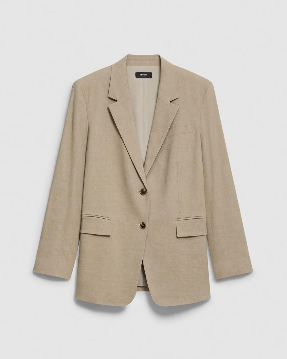 Relaxed Blazer in Good Linen