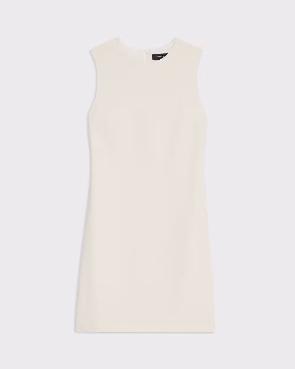 Shift Dress in Admiral Crepe