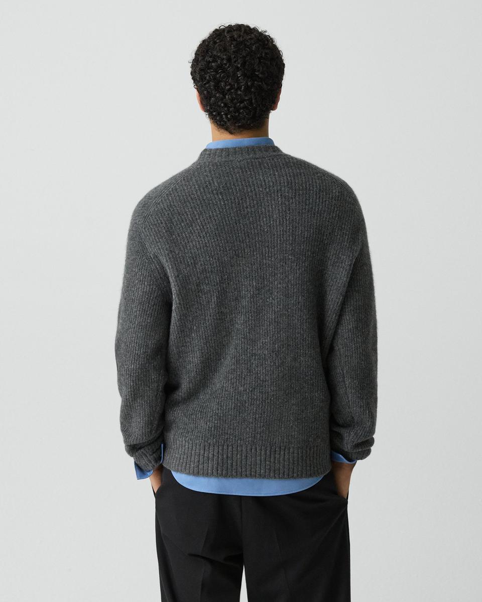 Relaxed Crewneck Sweater in Astor Wool