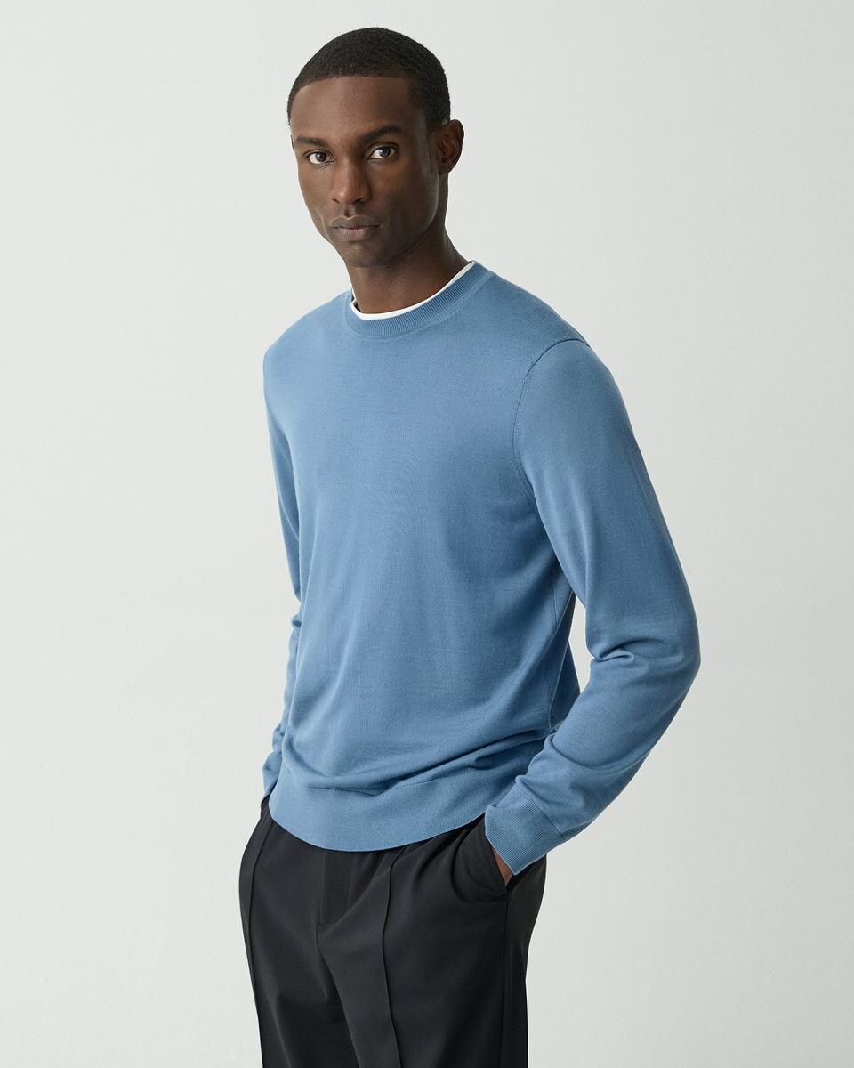 Crewneck Sweater in Regal Wool