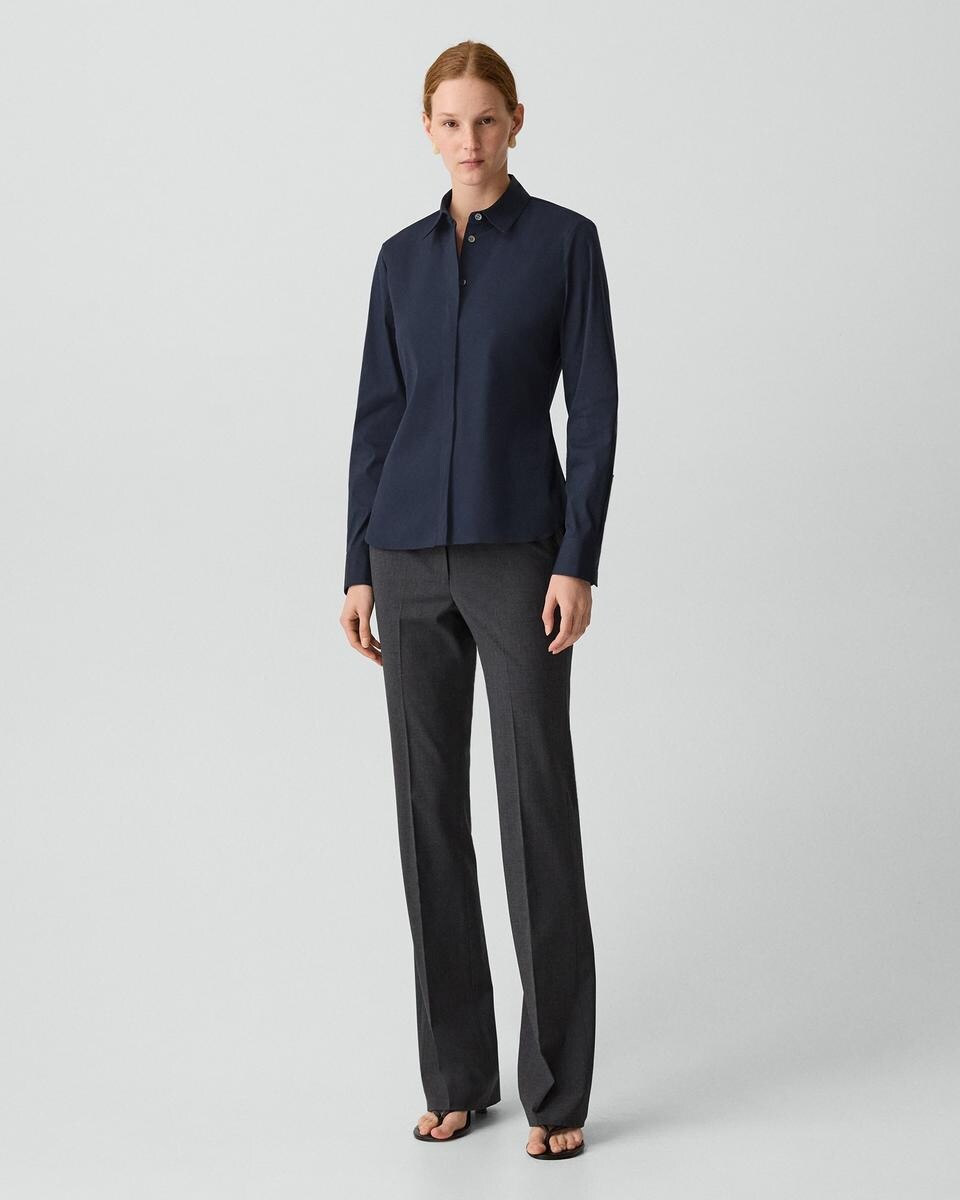 Fitted Shirt in Good Cotton