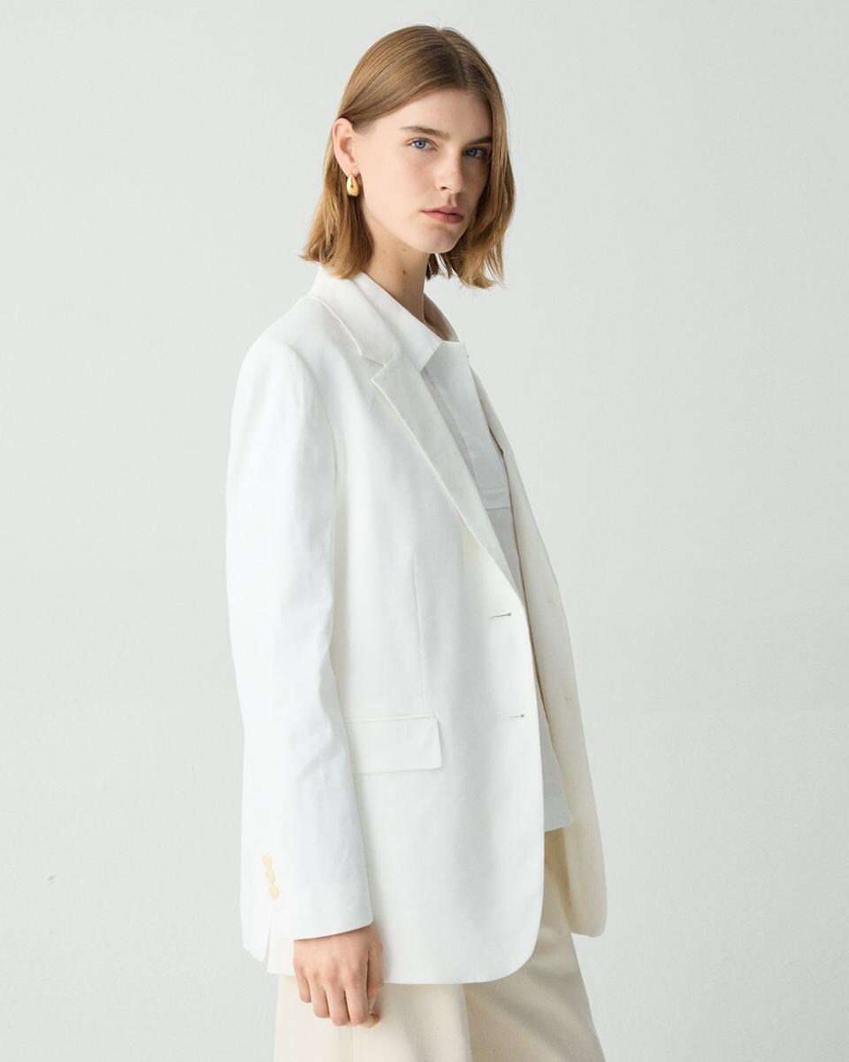 Relaxed Blazer in Good Linen