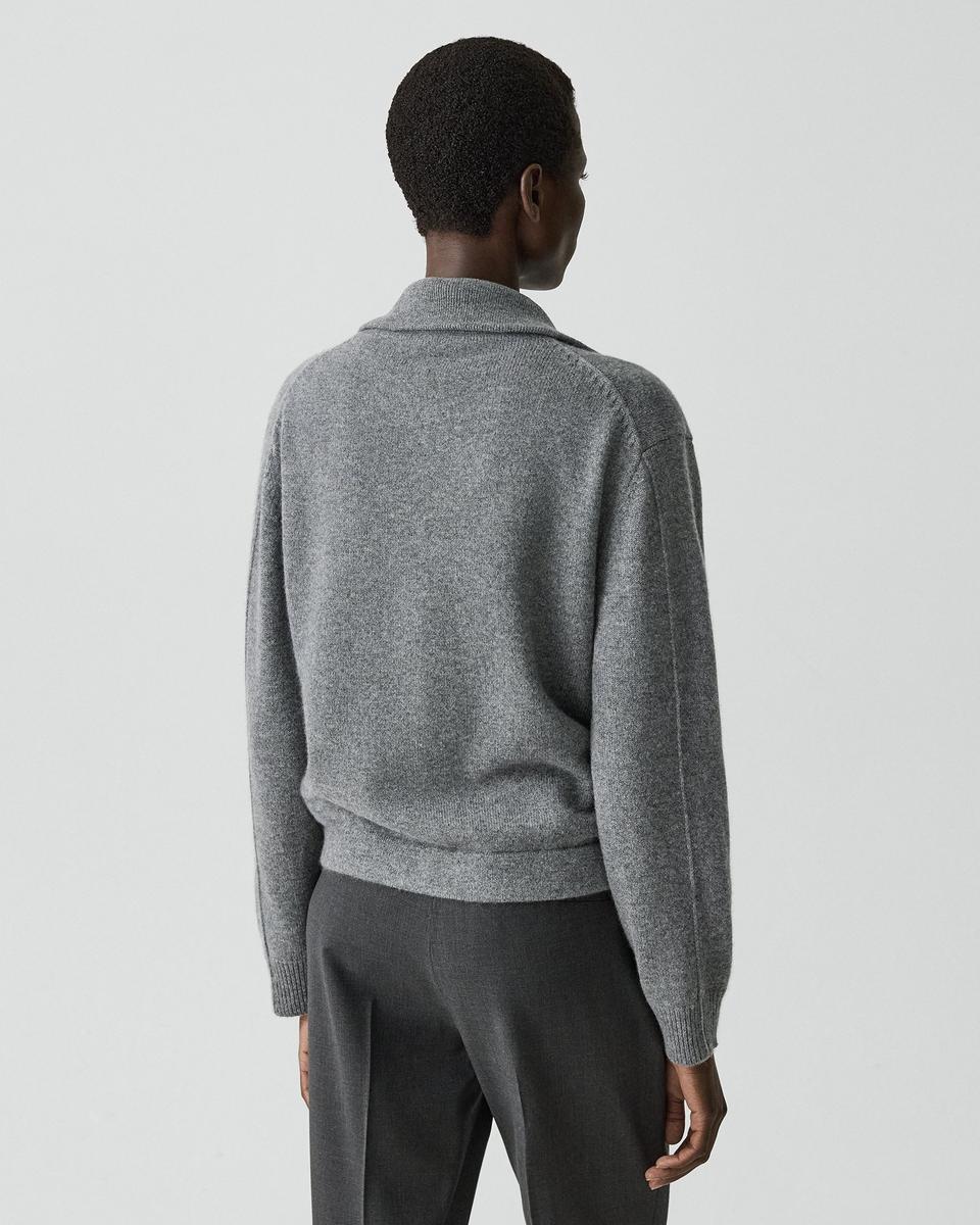 Zip Jacket in Cashmere