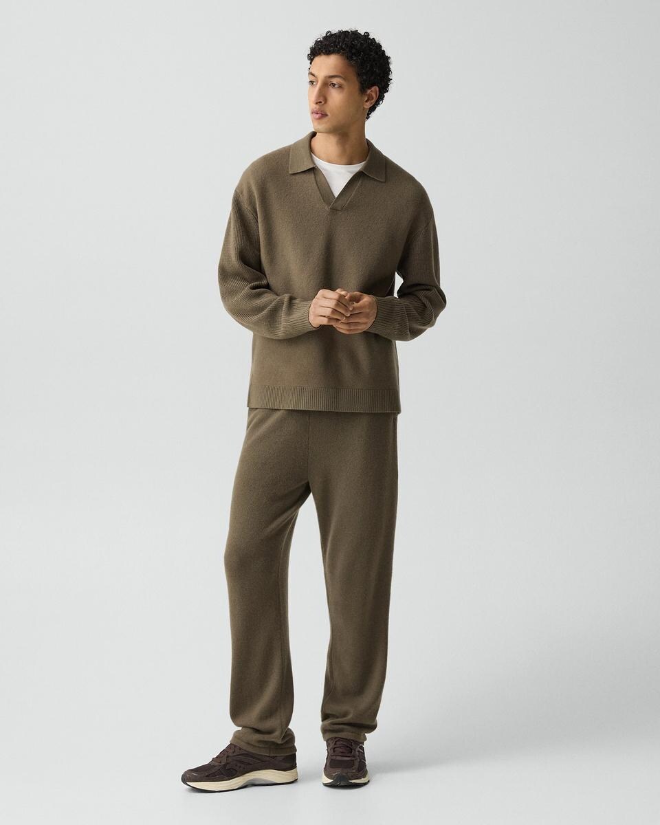 Jogger in Boiled Wool