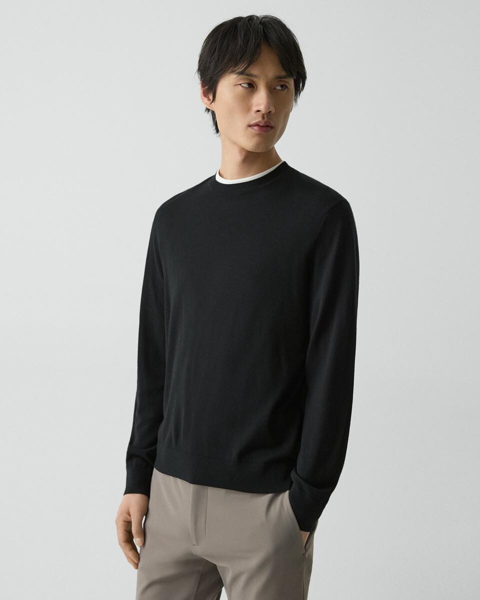 Crewneck Sweater in Regal Wool
