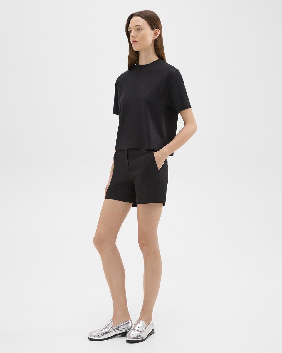 Waist Tab Short in Good Linen