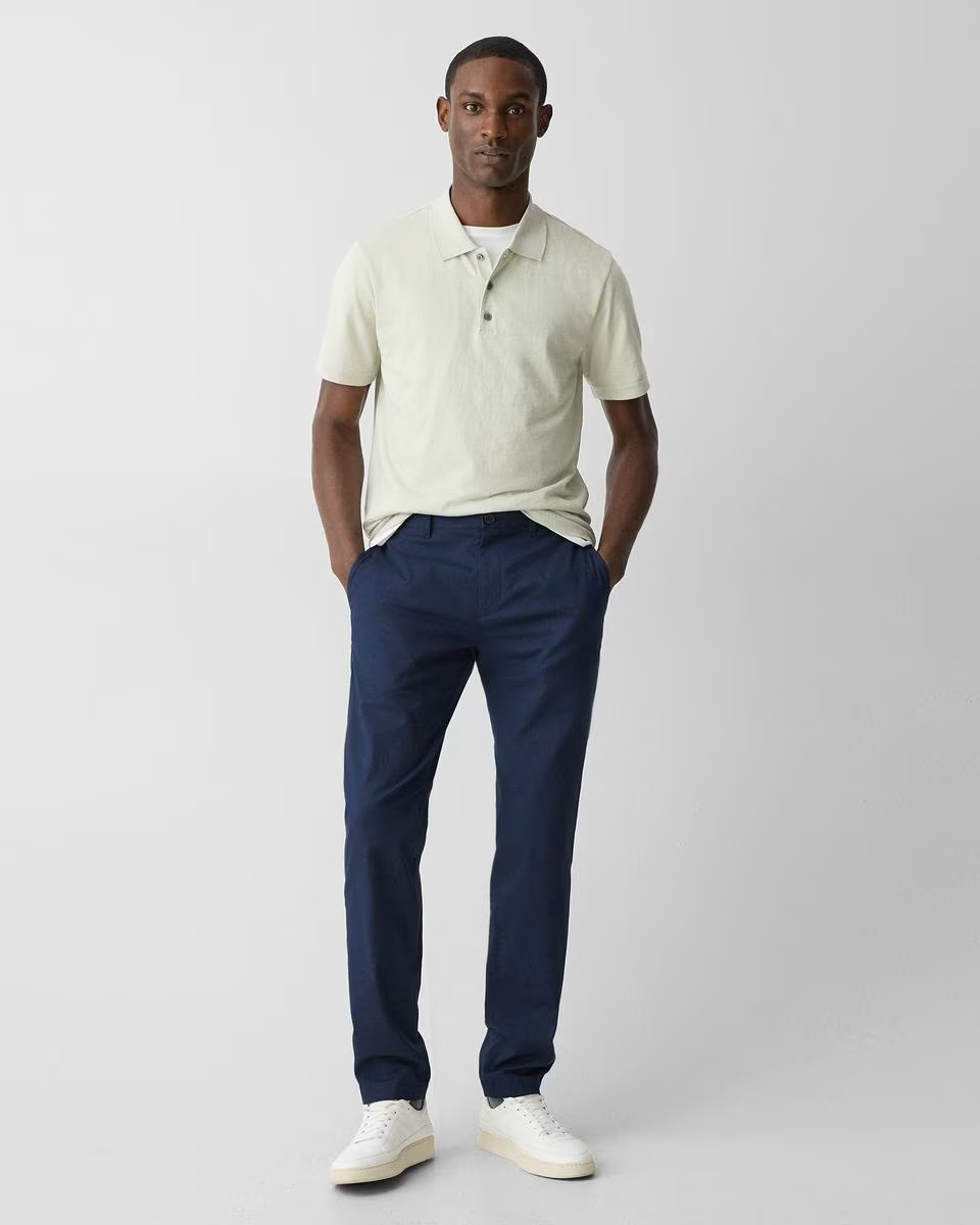 Zaine Pant in Stretch Cotton