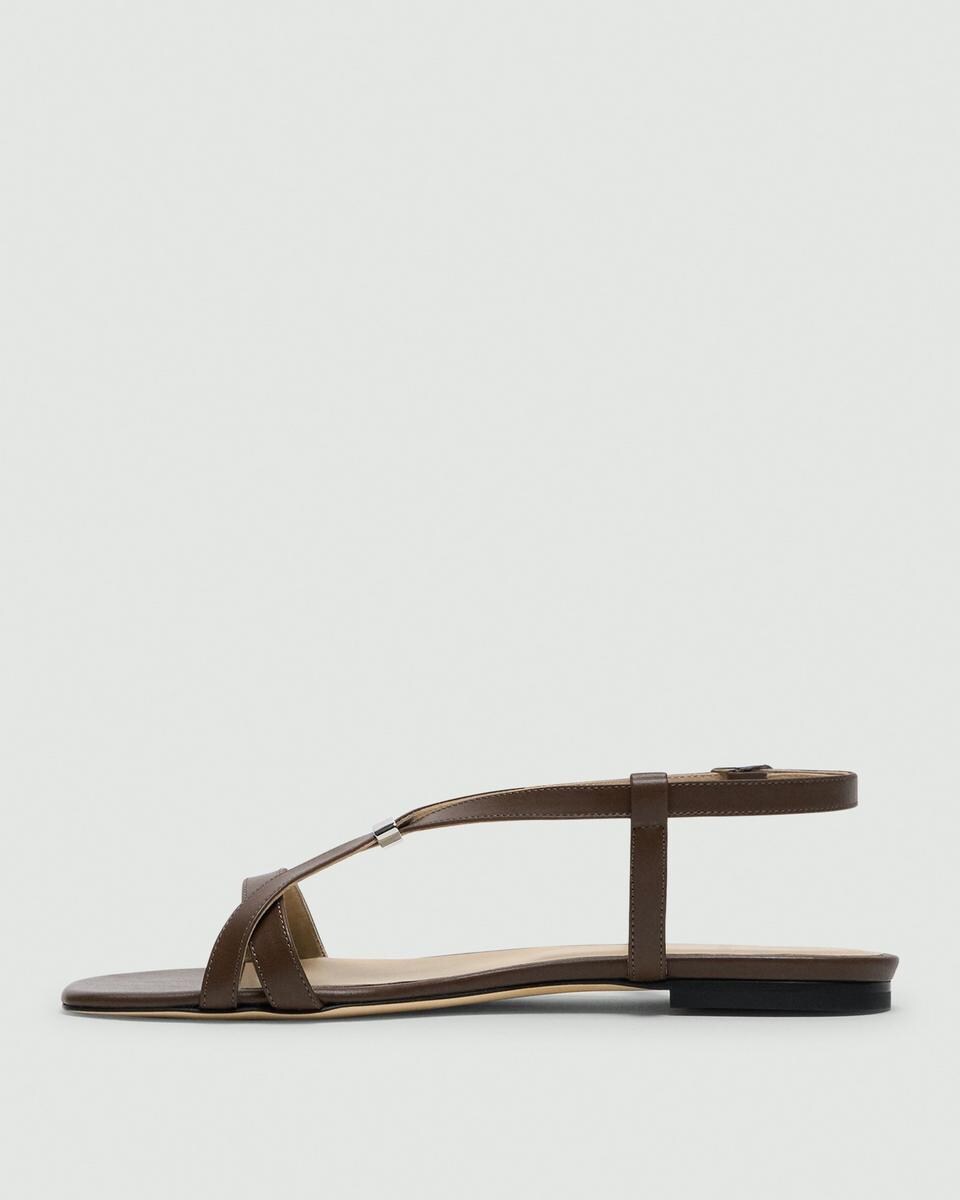 Ring Sandal in Leather