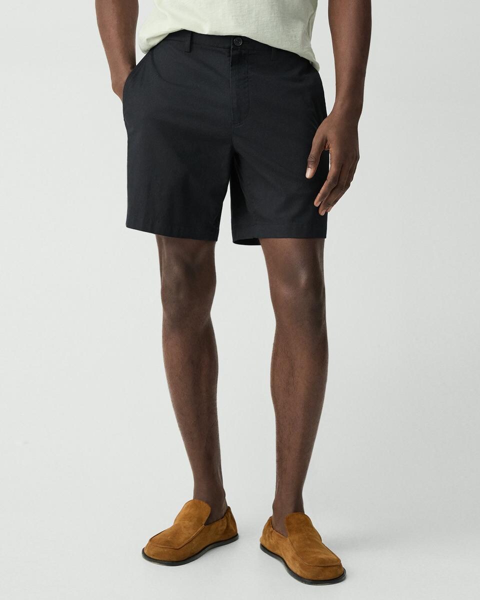 Zaine Short in Stretch Cotton