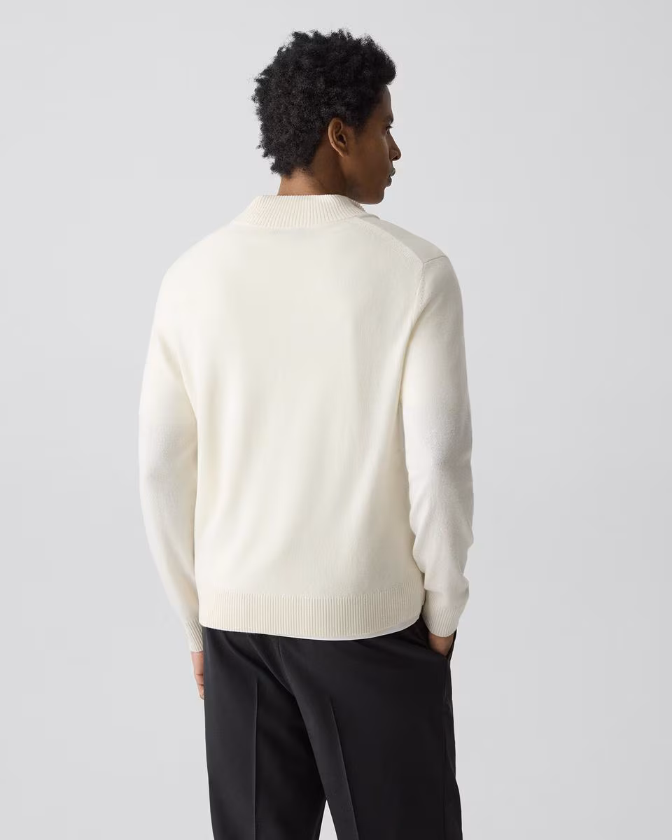 Hilles Quarter-Zip Sweater in Cashmere