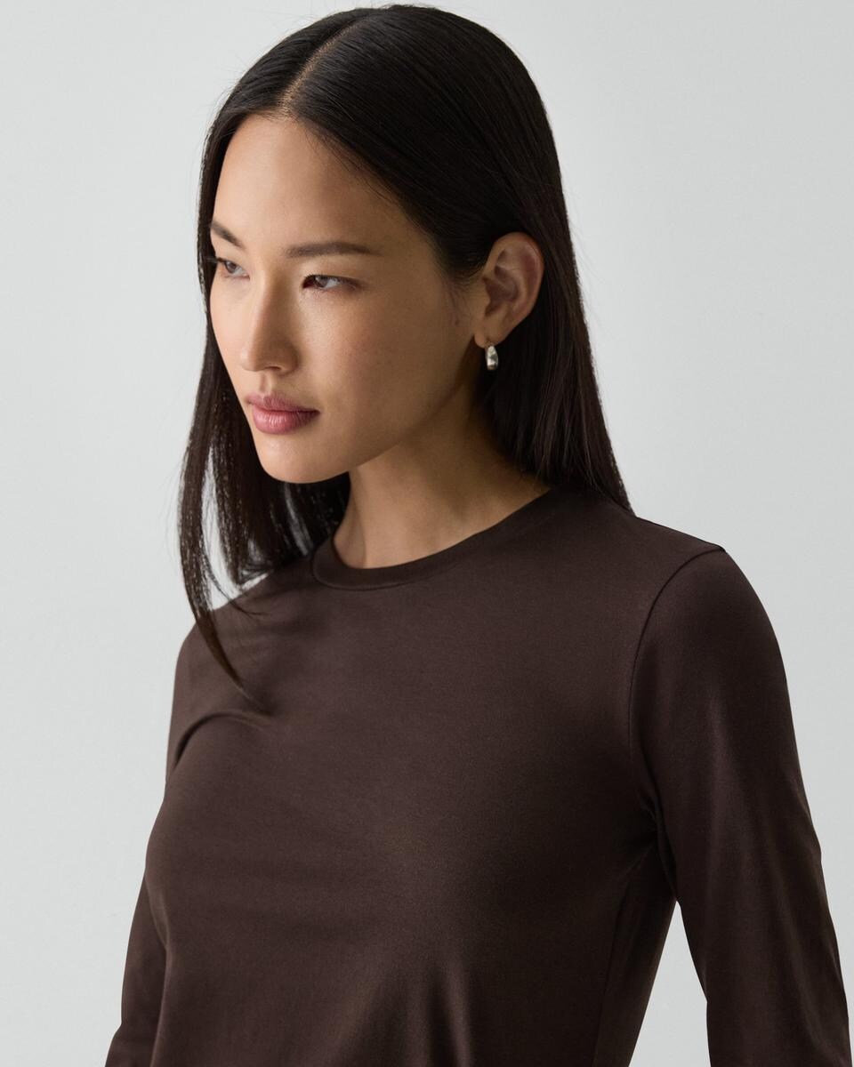 Tiny Long-Sleeve Tee in Organic Cotton