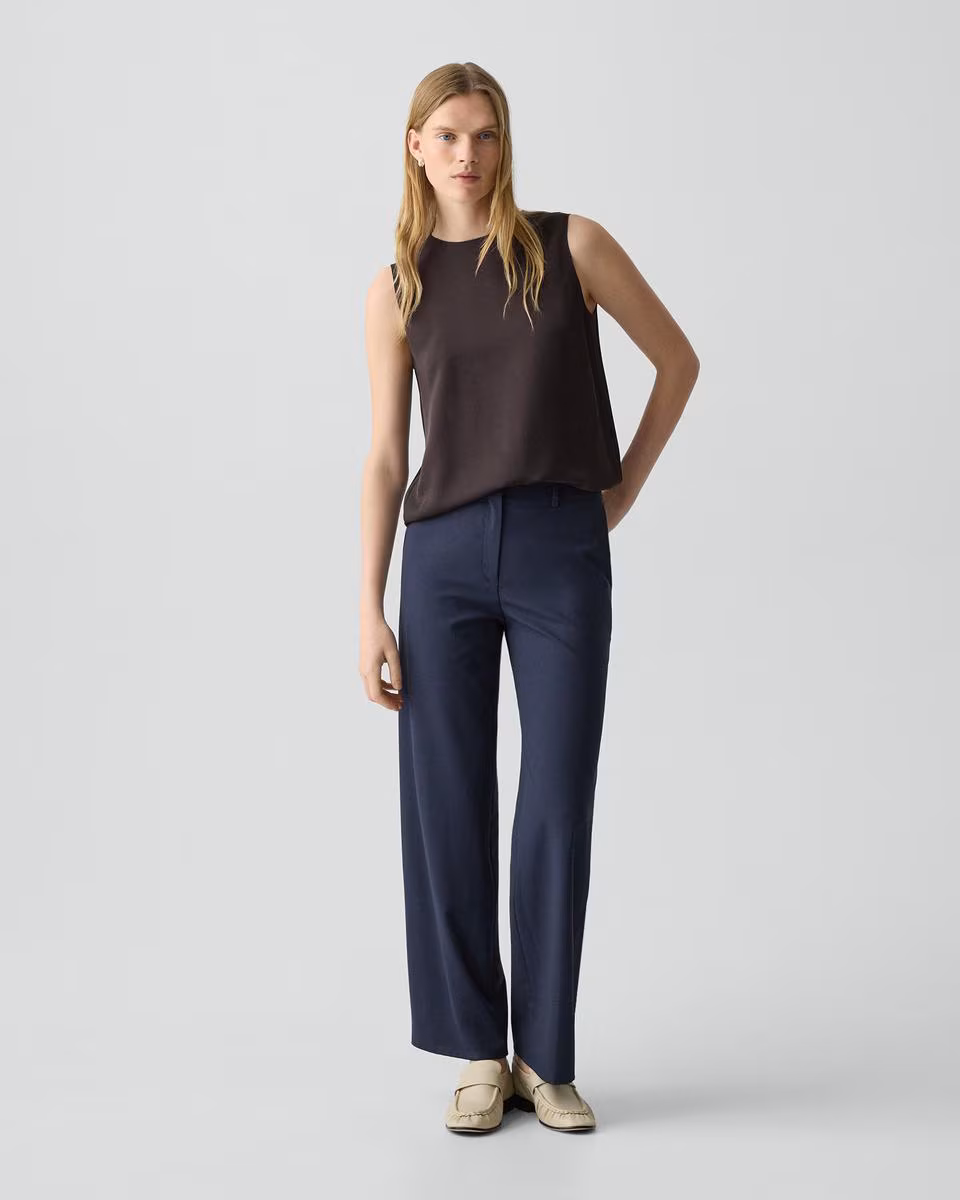 Classic Straight Pant in Good Wool