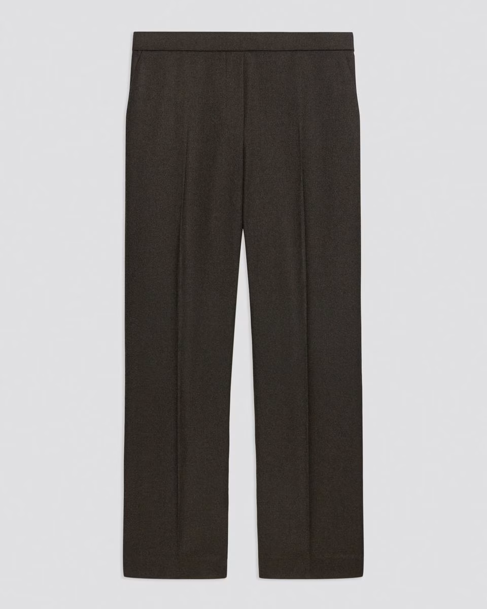 Treeca Pull-On Pant in Sleek Flannel