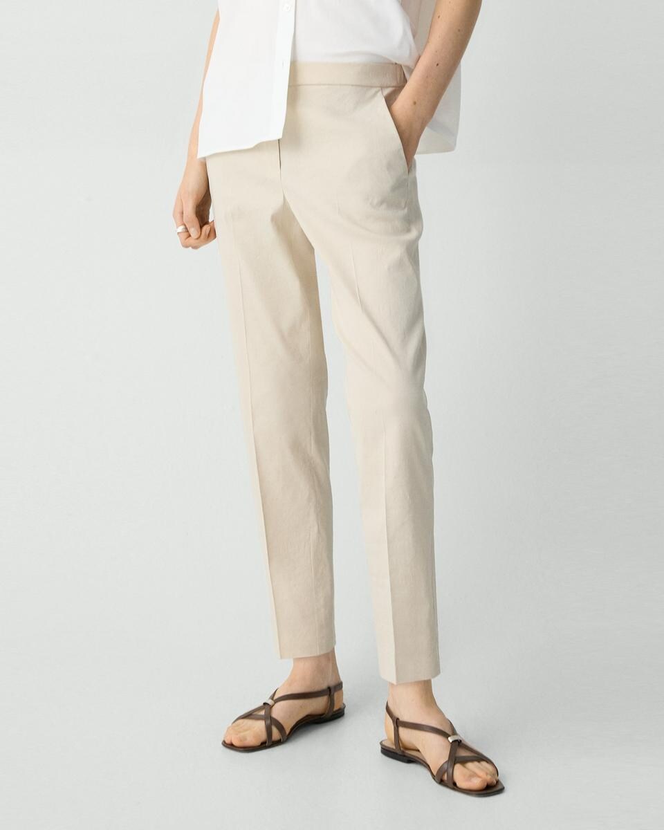 Treeca Pull-On Pant in Good Linen