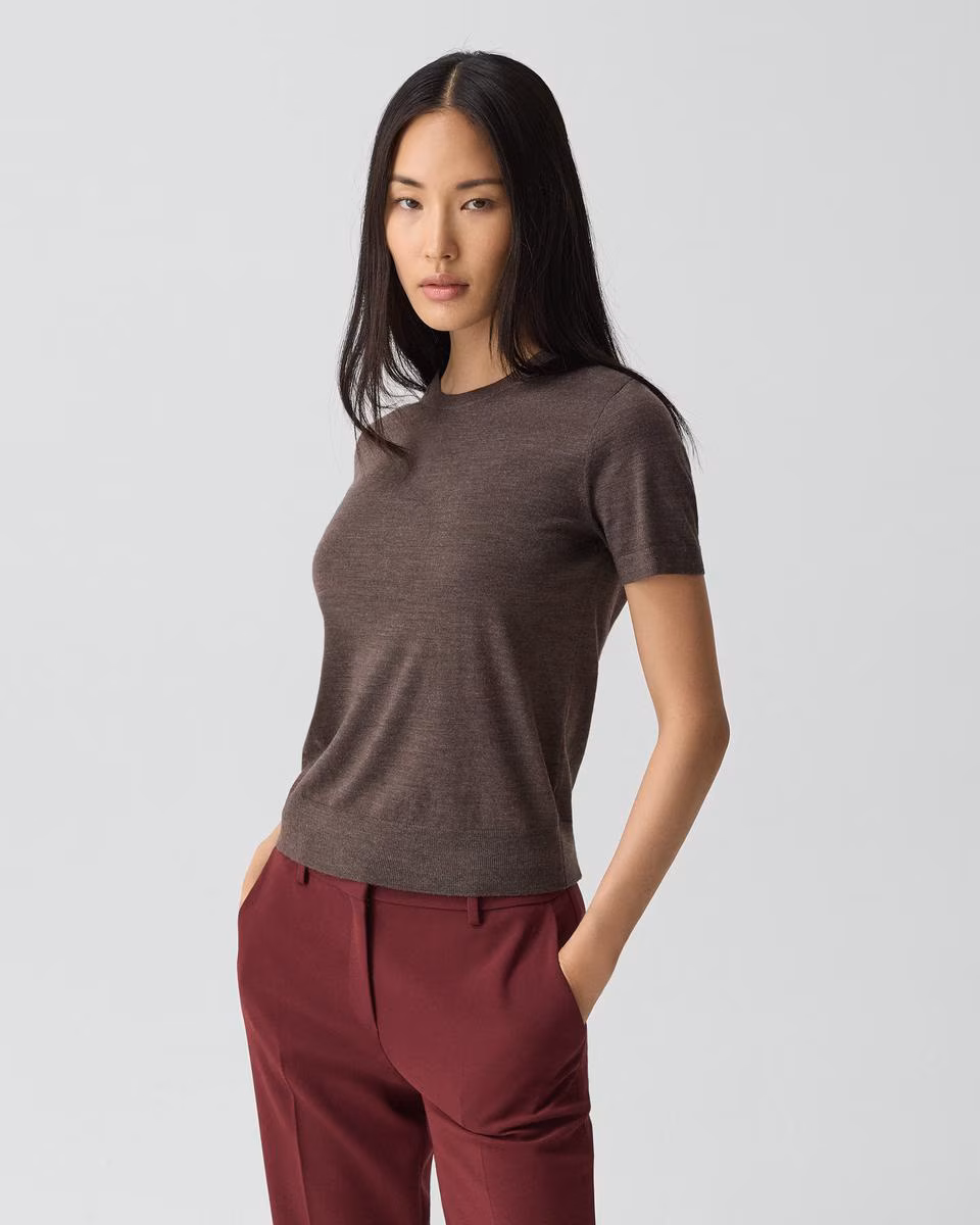 Sweater Tee in Regal Wool