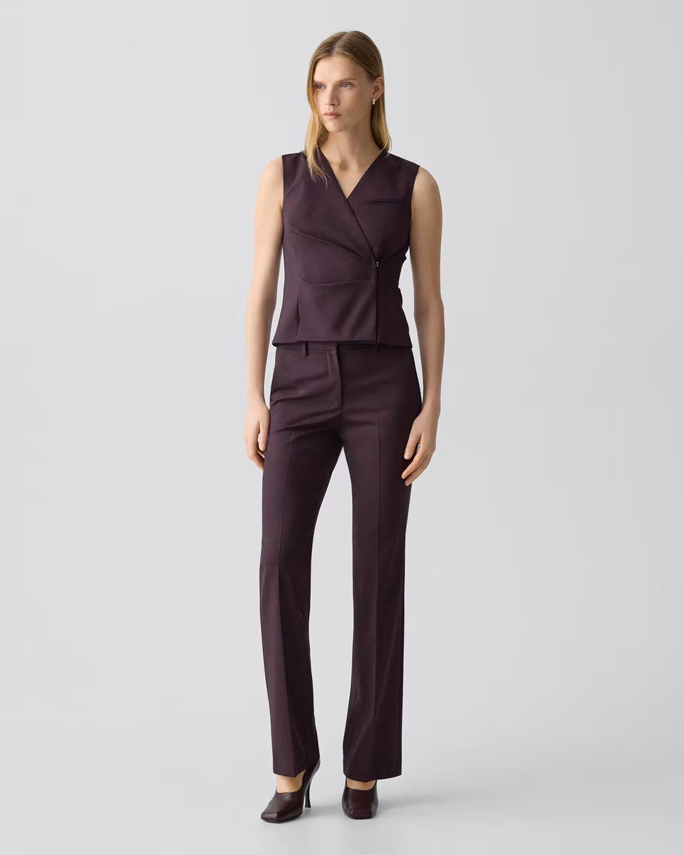 Flared Pant, 29'' in Good Wool