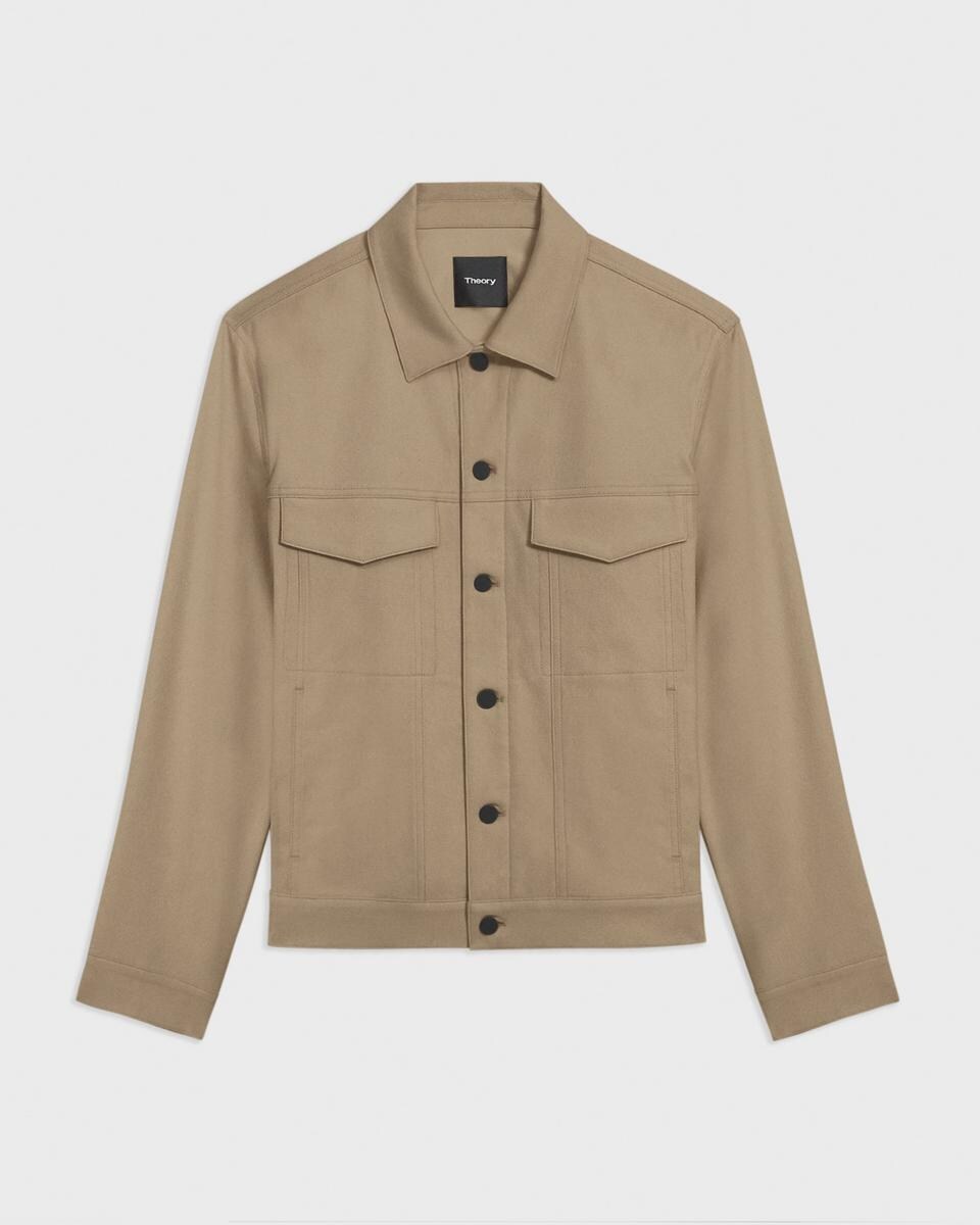 River Trucker Jacket in Neoteric Twill