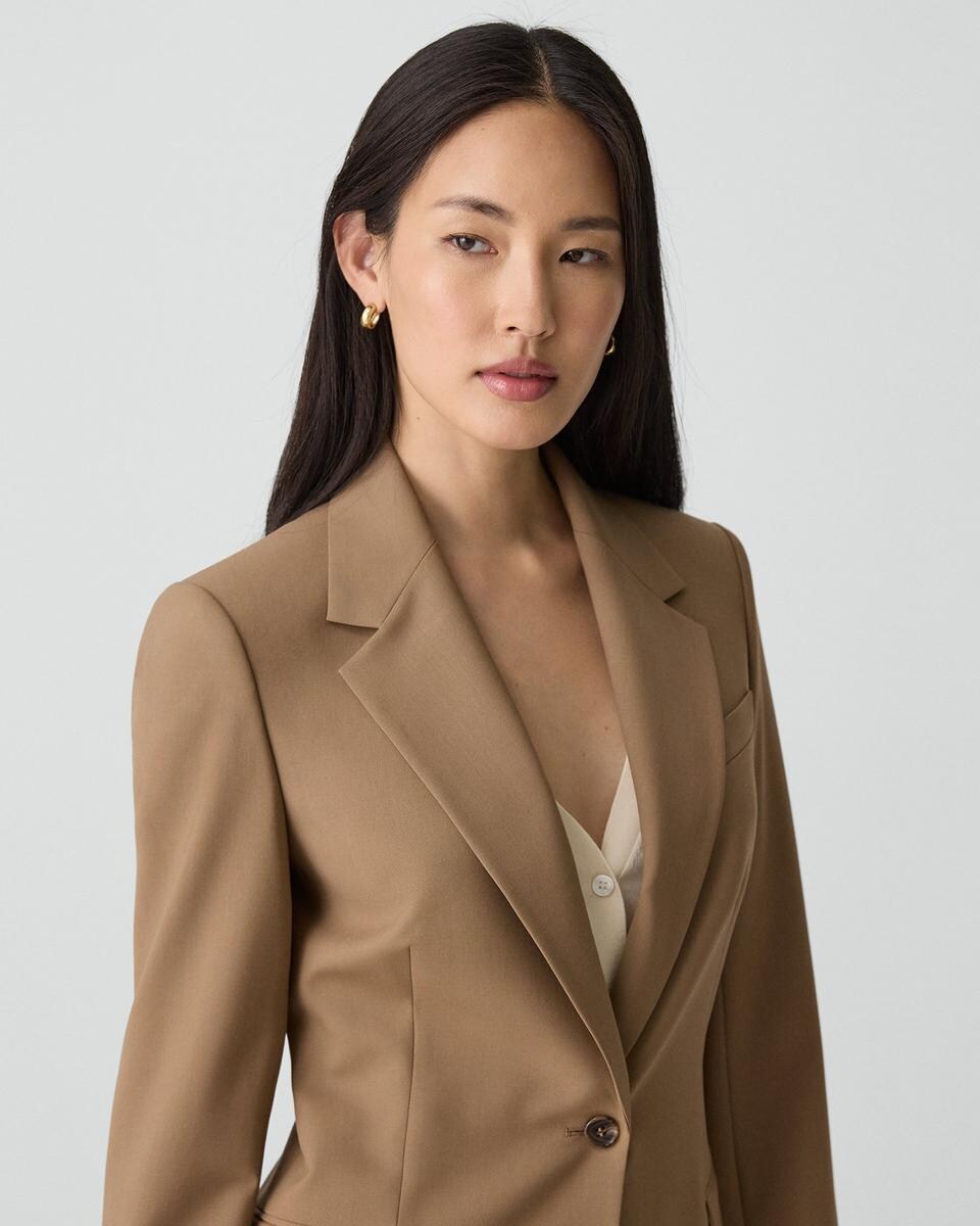 Lynnia Blazer in Good Wool